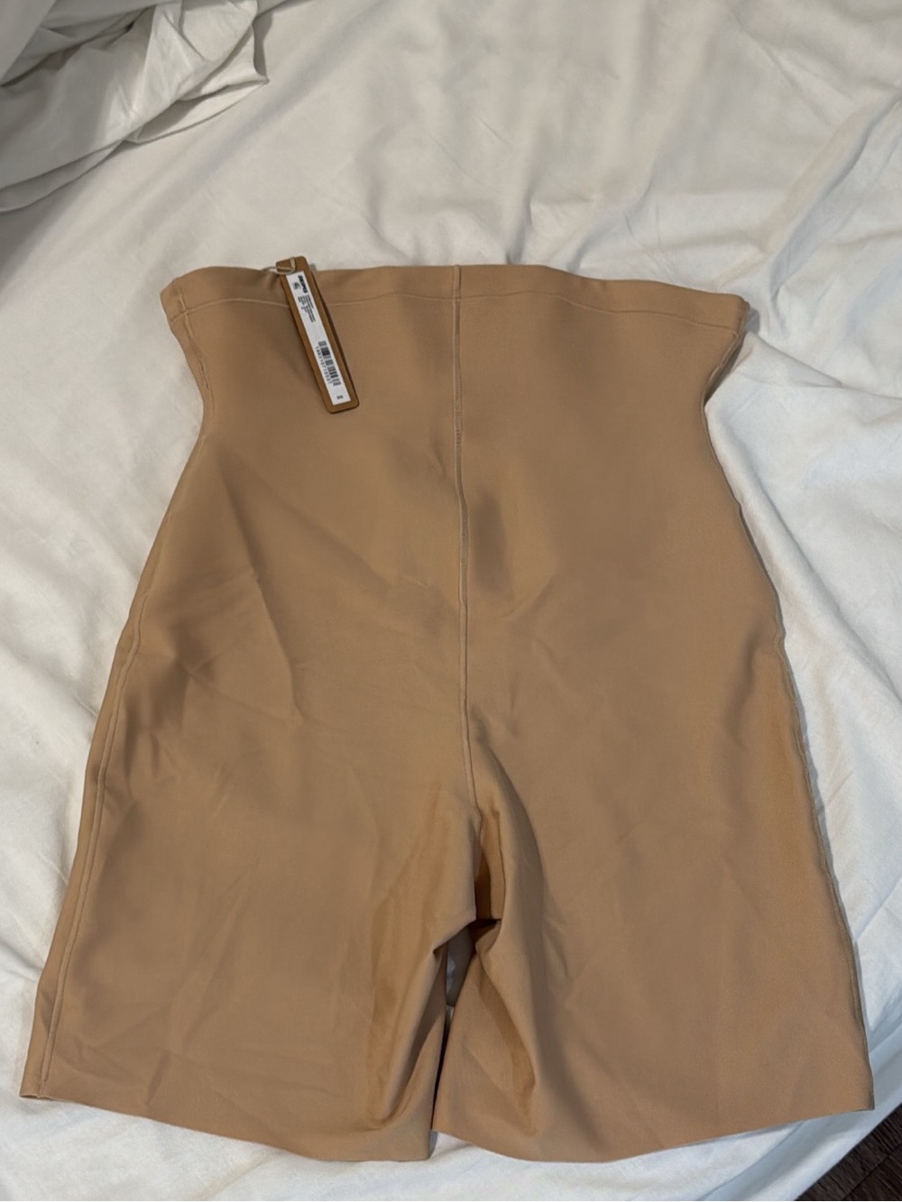Skims Mid-Rise Short Body Core Sculpt in Clay XL